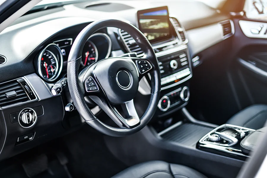 New car interior