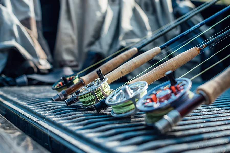 Fly fishing reels