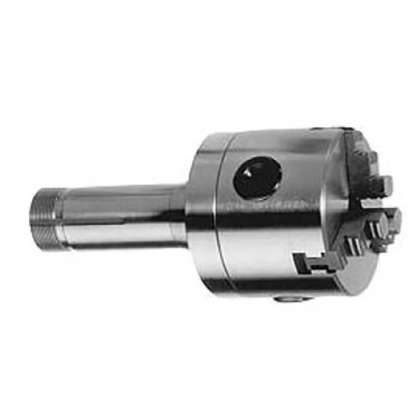 Image of 4 jaw centering chuck with 5c collet shank