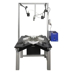 Image of eXpert 8000 planar biaxial system with Digital Image Correlation