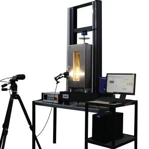 Image of eXpert 2600 with Digital Image Correlation System (DIC) and Environmental Chamber