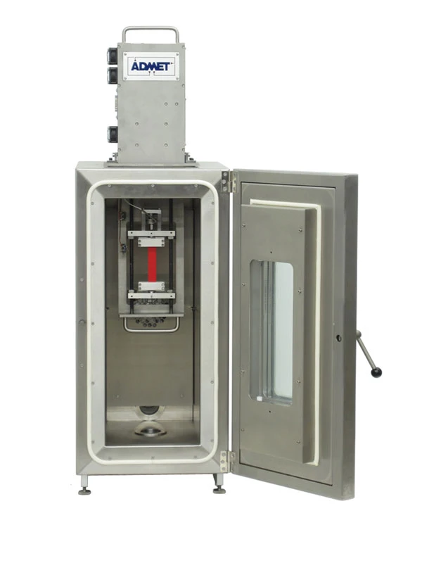 Image of eXpert 4000 vertical configuration in environmental chamber