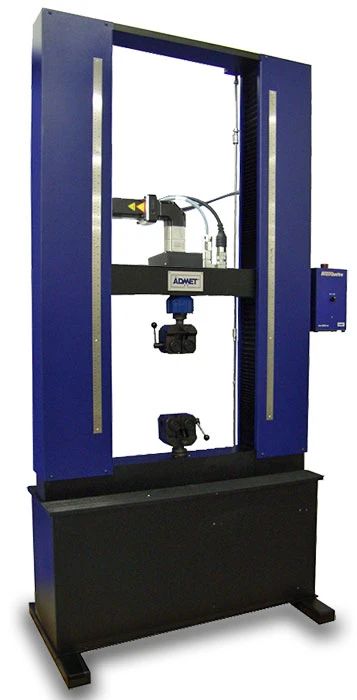 Image of eXpert 8600 axial torsion system with wedge grips attached