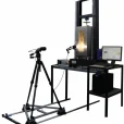 Image of VeX video extensometer set up with eXpert 2600 and environmental chamber