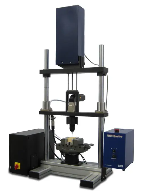 Image of eXpert 8600 system set for ASTM F543 testing