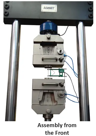 Wedge grip setup with labels on eXpert 1000