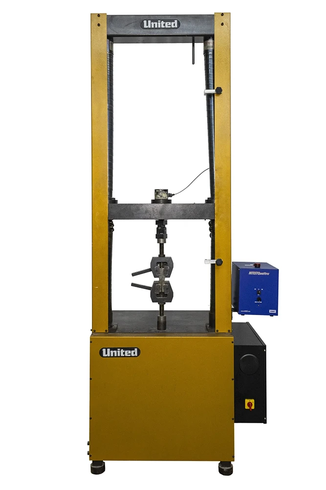 Image of retrofitted United testing machine