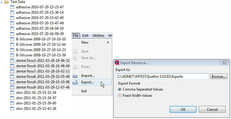Image of batch export