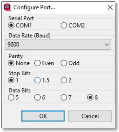 Configure Port Settings in MTESTQuattro