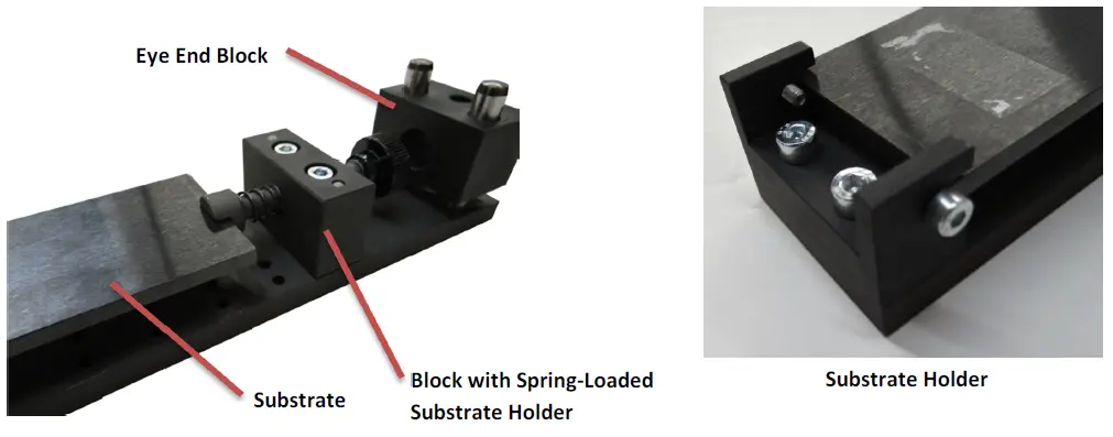 180 degree peel fixture diagram