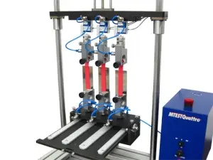180 degree peel test with three test heads