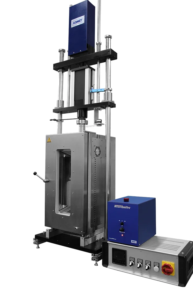 eXpert 8600 with environmental chamber, angled view