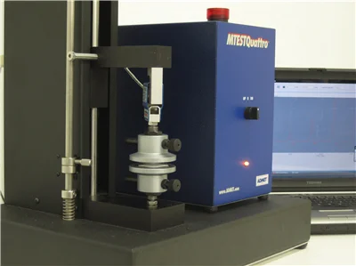 Hook and loop testing machine