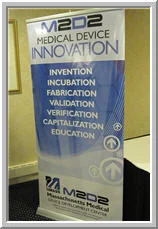 M2D2 sign at UMASS