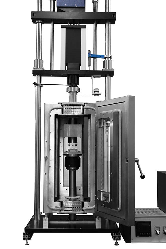 Image of eXpert 8000 axial-torsion test system with environmental chamber