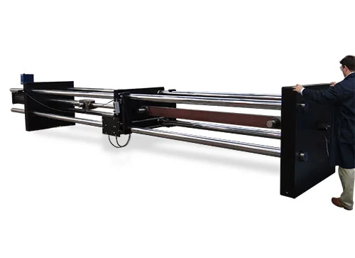 Large horizontal pipe test machine