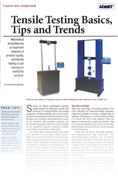 Tensile Testing Basics cover image