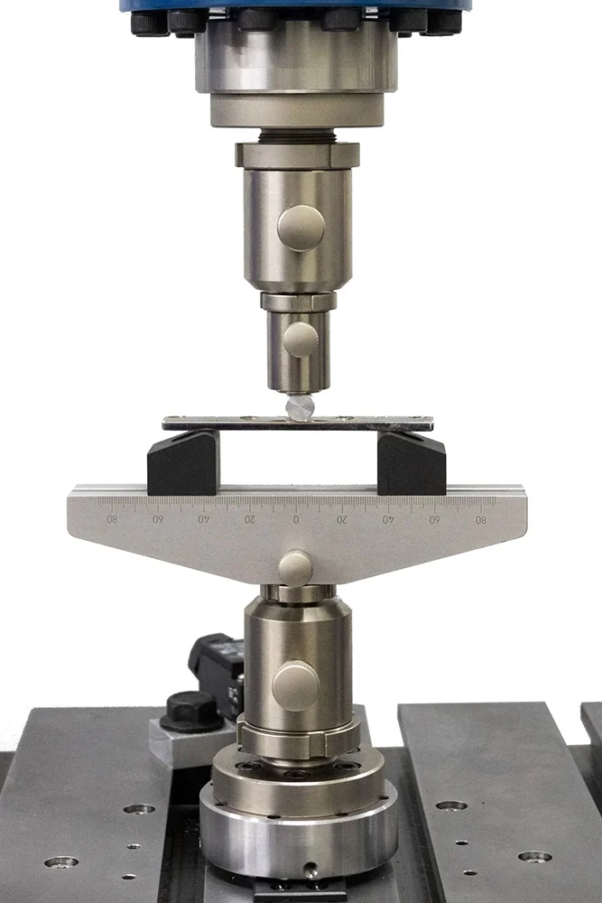 Bone plate specimen and bend fixture