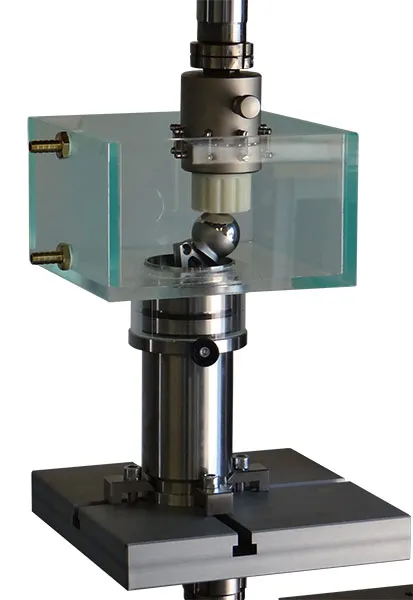 Hip implant and test fixture
