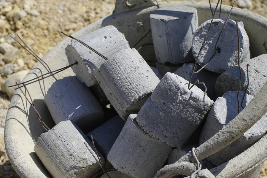 Concrete cylinders