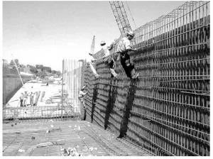 Rebar installation