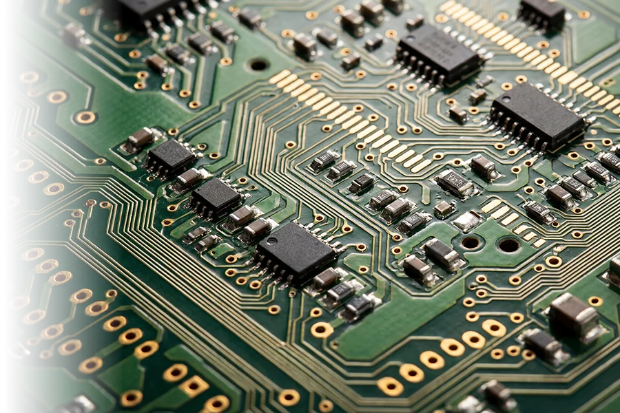 Electronic circuit board.